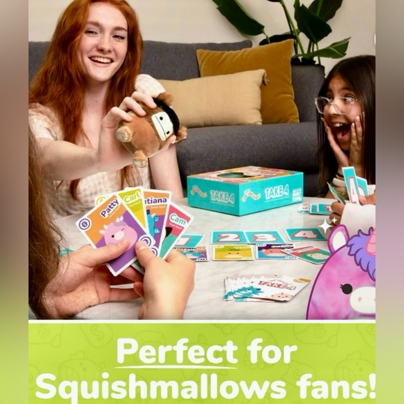 Squishmallow
Take4, The Fast-Paced Family Game ~ Featuring Benny! NIB. - Picture 8 of 12